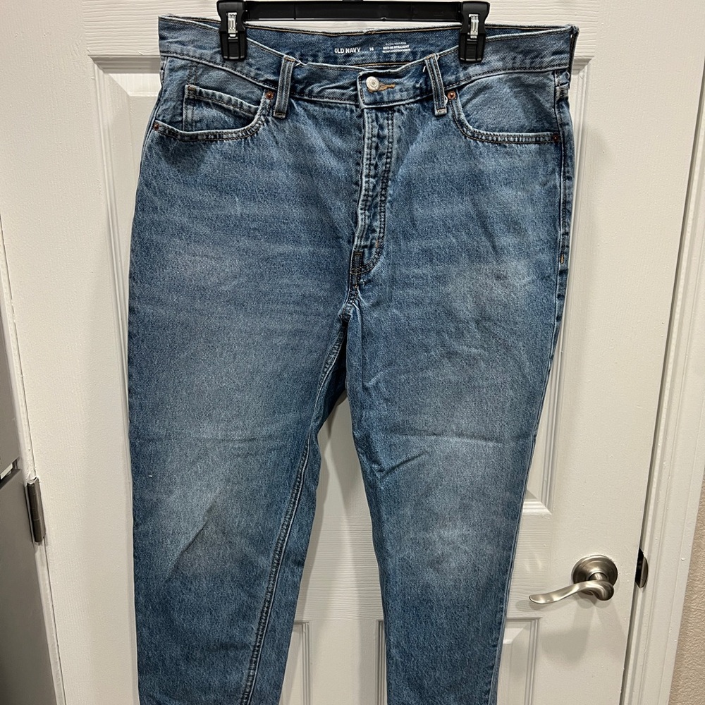 Old Navy Straight Leg Blue Jeans